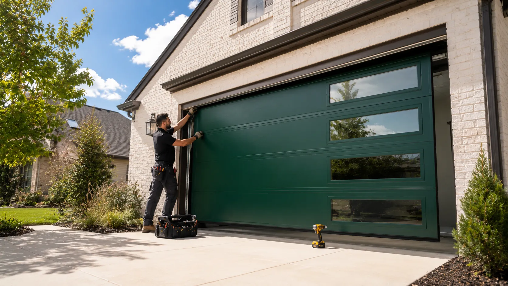 Tell us what’s wrong - Matthews garage door service