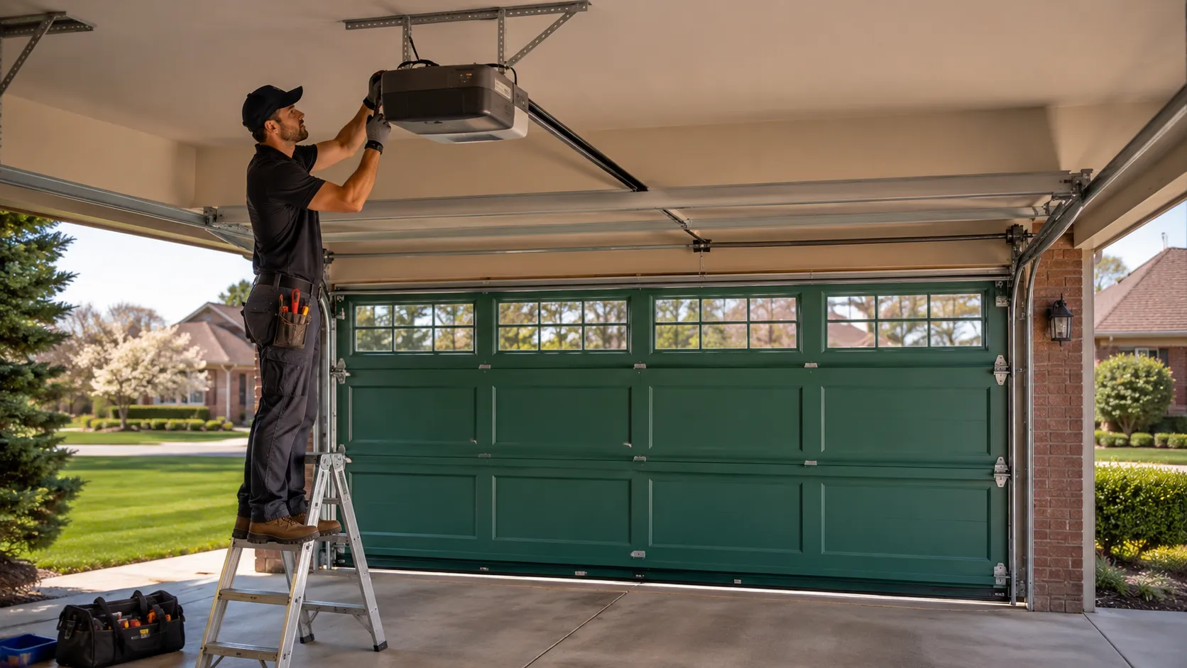 Tell us what’s wrong - Matthews garage door service