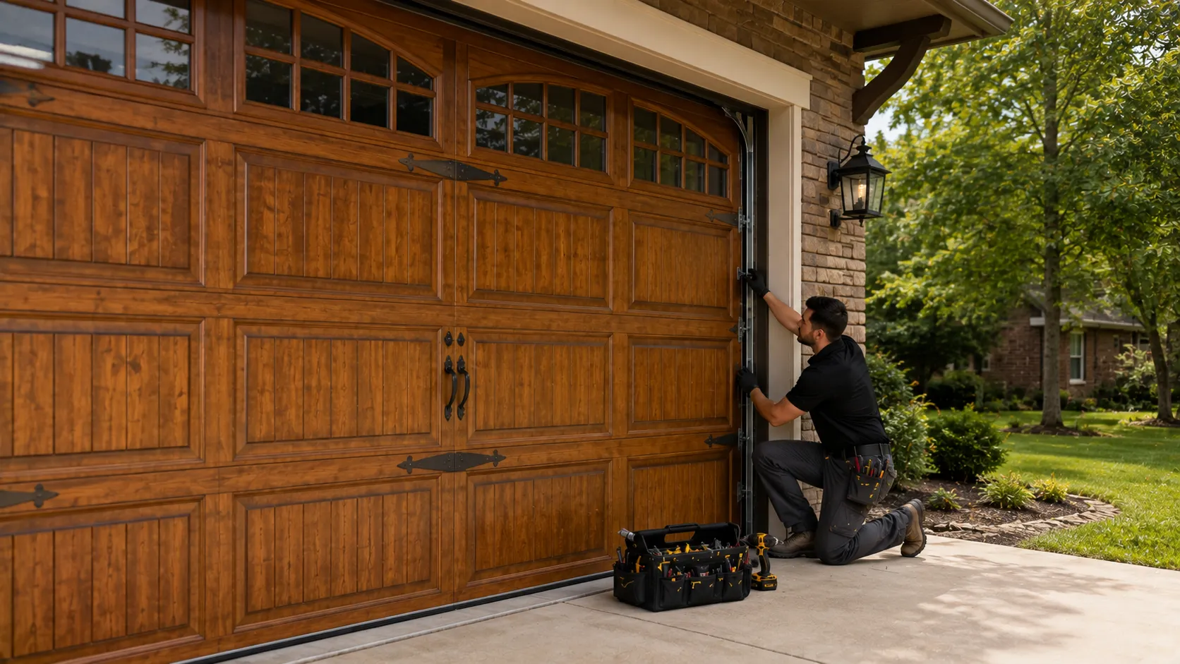 Tell us what’s wrong - Matthews garage door service
