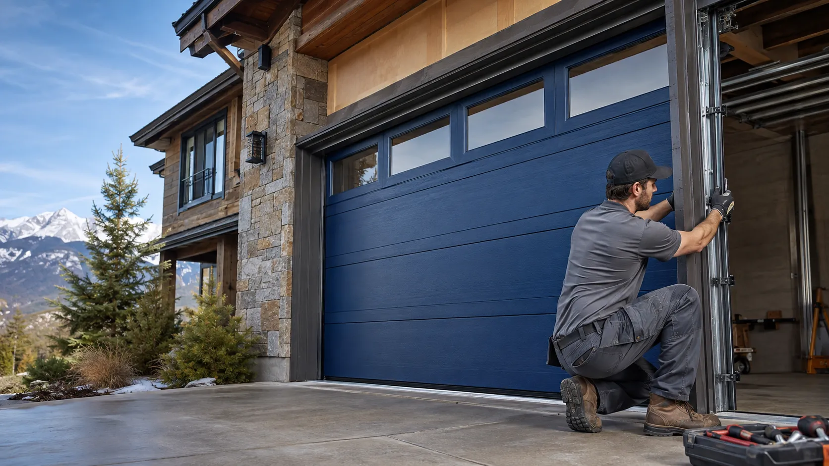 Garage Door Work for Becton Park Homes