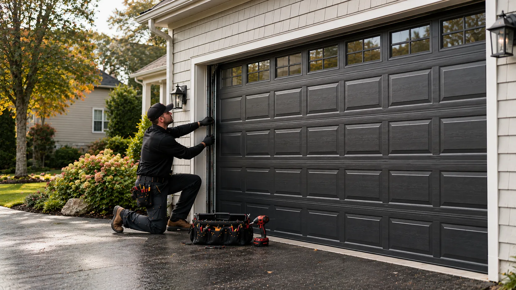 Tell us what’s wrong - Matthews garage door service