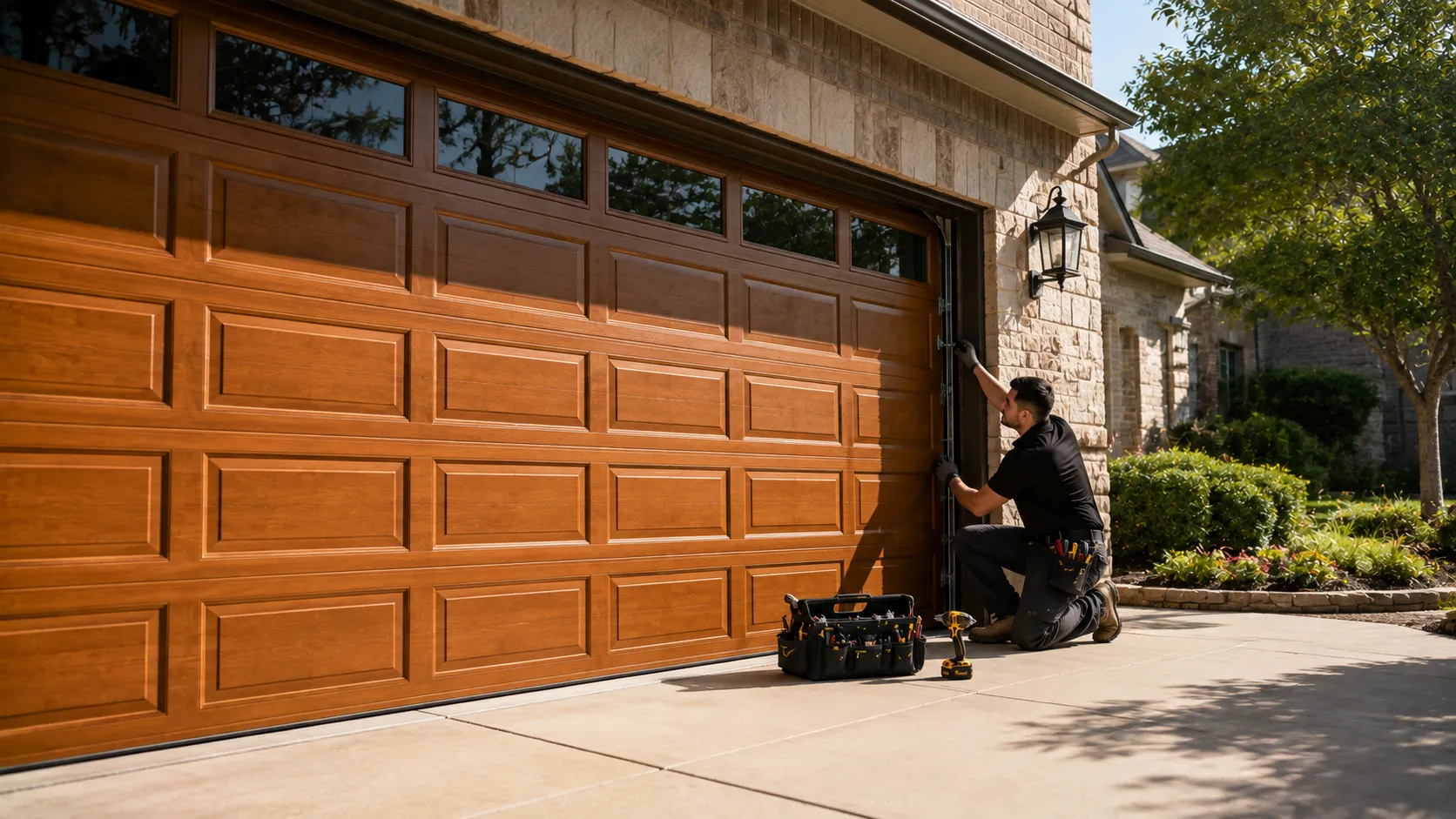 Tell us what’s wrong - Matthews garage door service
