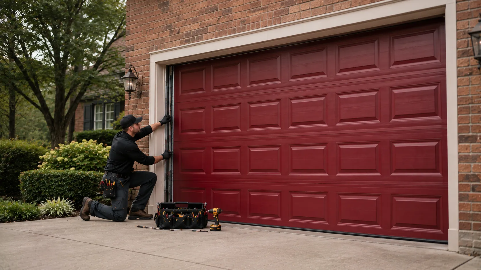 Tell us what’s wrong - Matthews garage door service