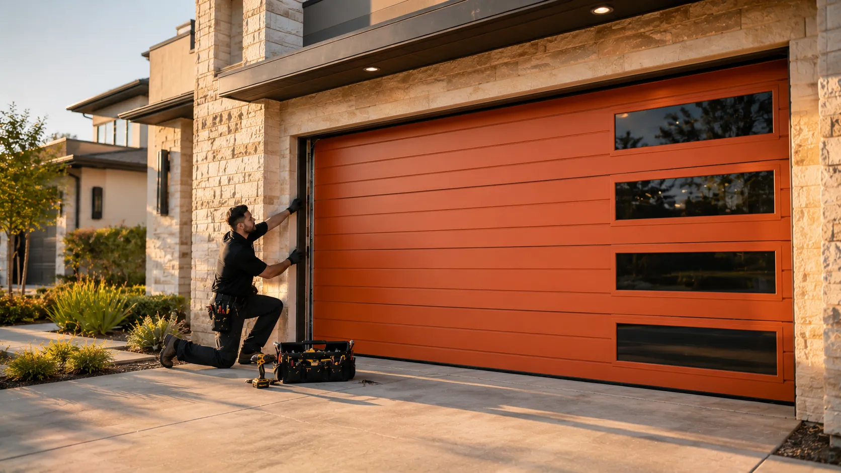 Tell us what’s wrong - Matthews garage door service