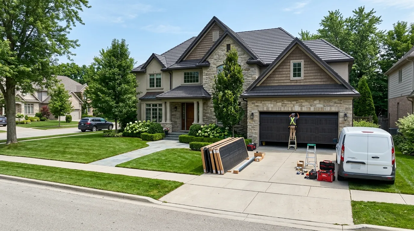 Garage Door Installation in Matthews