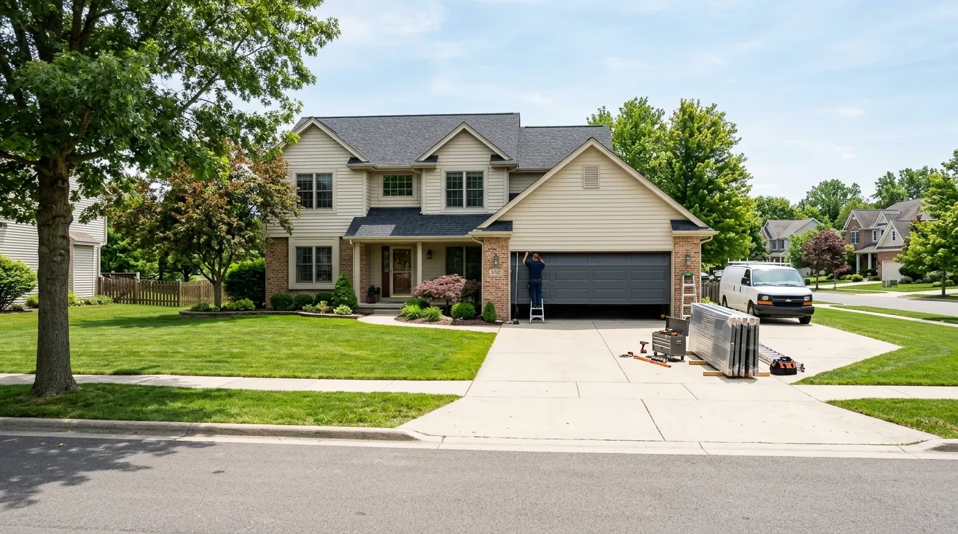 Garage Door Installation in Matthews