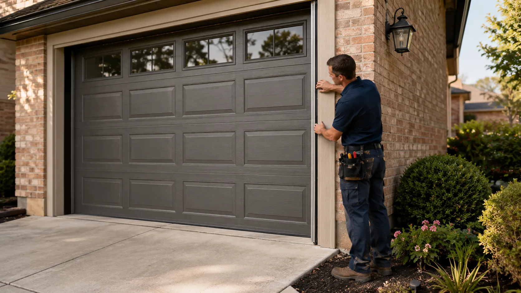 Clear, up-front plan - Matthews garage door service