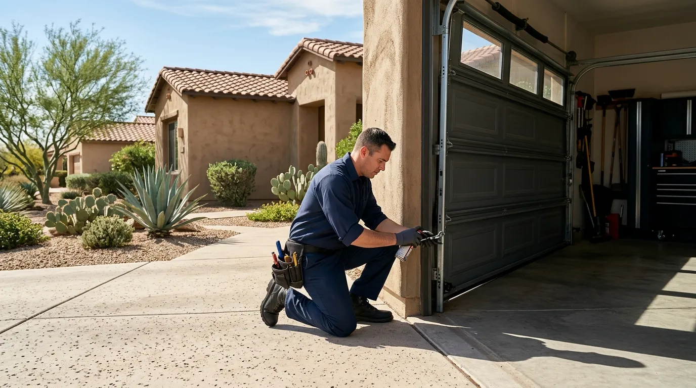 What That Garage Door Noise Is Actually Telling You