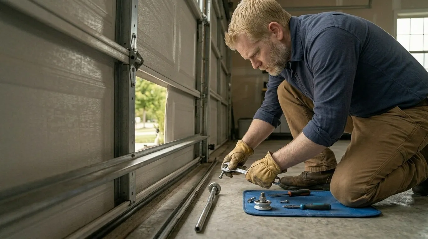 Repaired & tested - Matthews garage door service