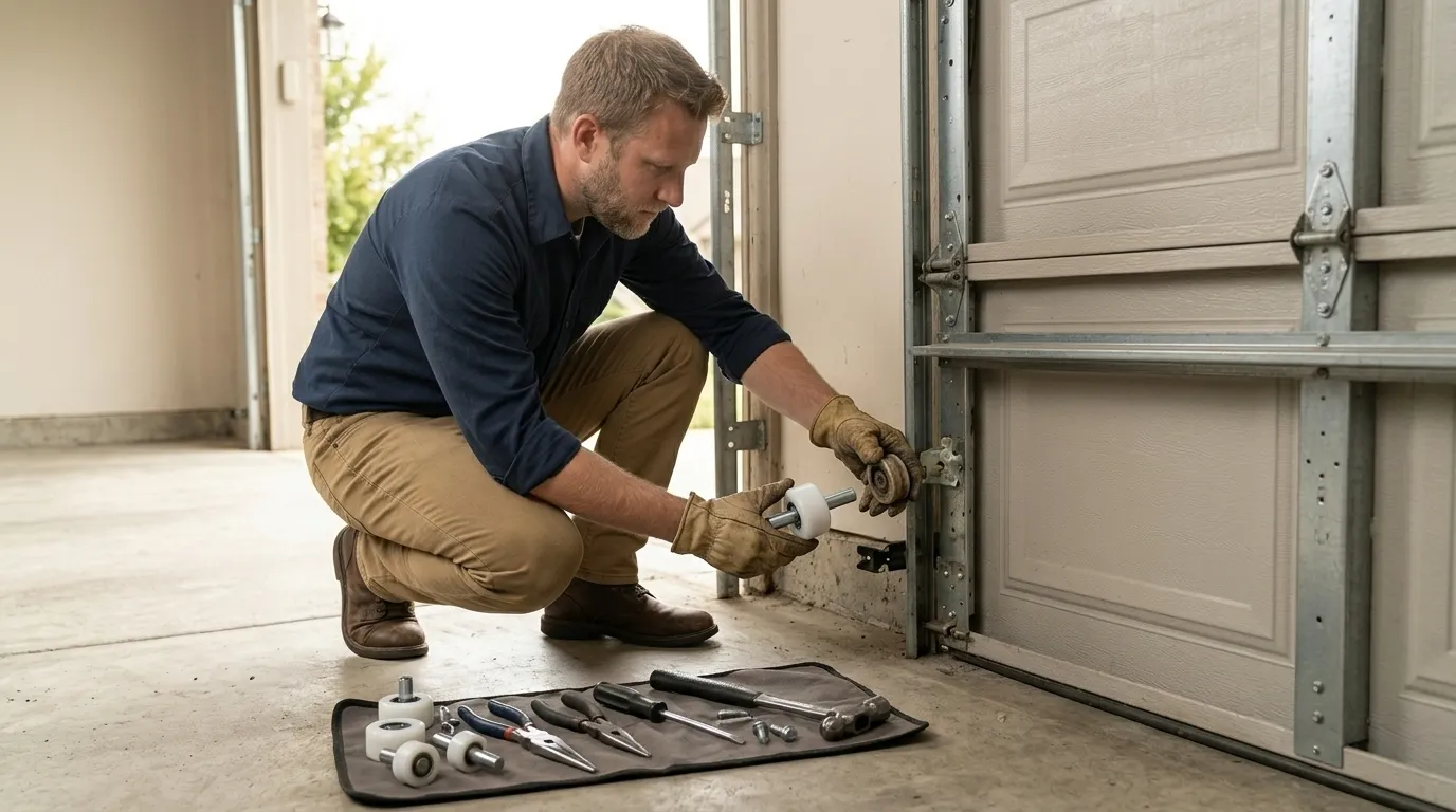 Keeping a Garage Door System Running Through a Matthews Winter