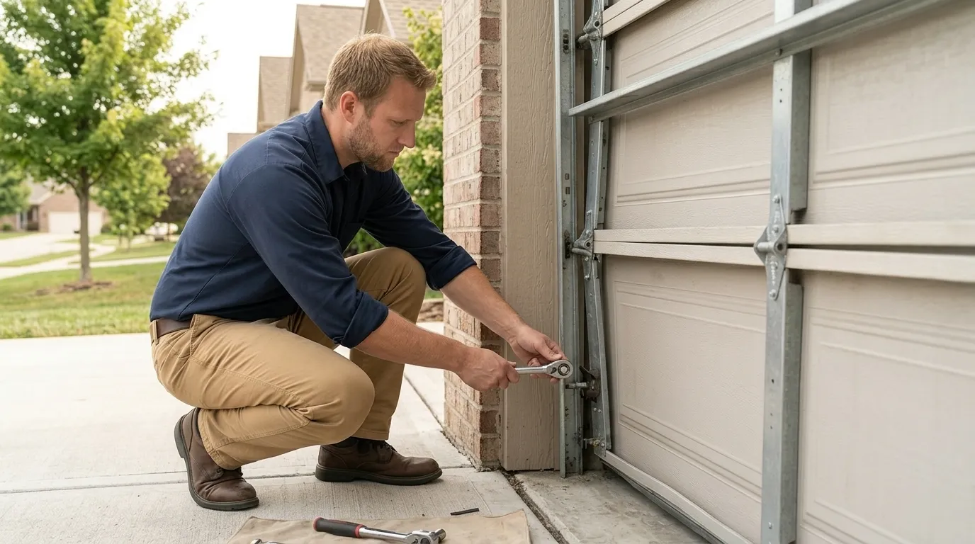Repaired & tested - Matthews garage door service