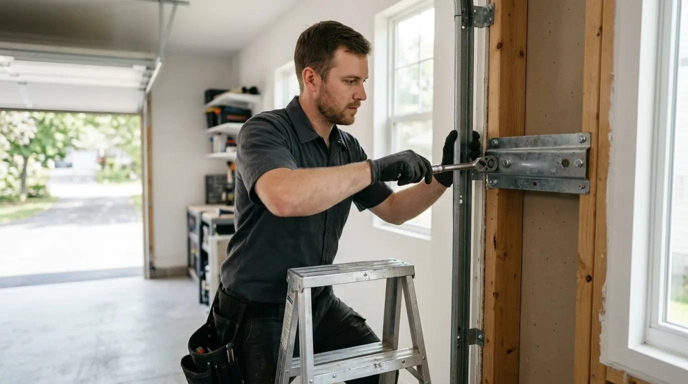 Repaired & tested - Matthews garage door service