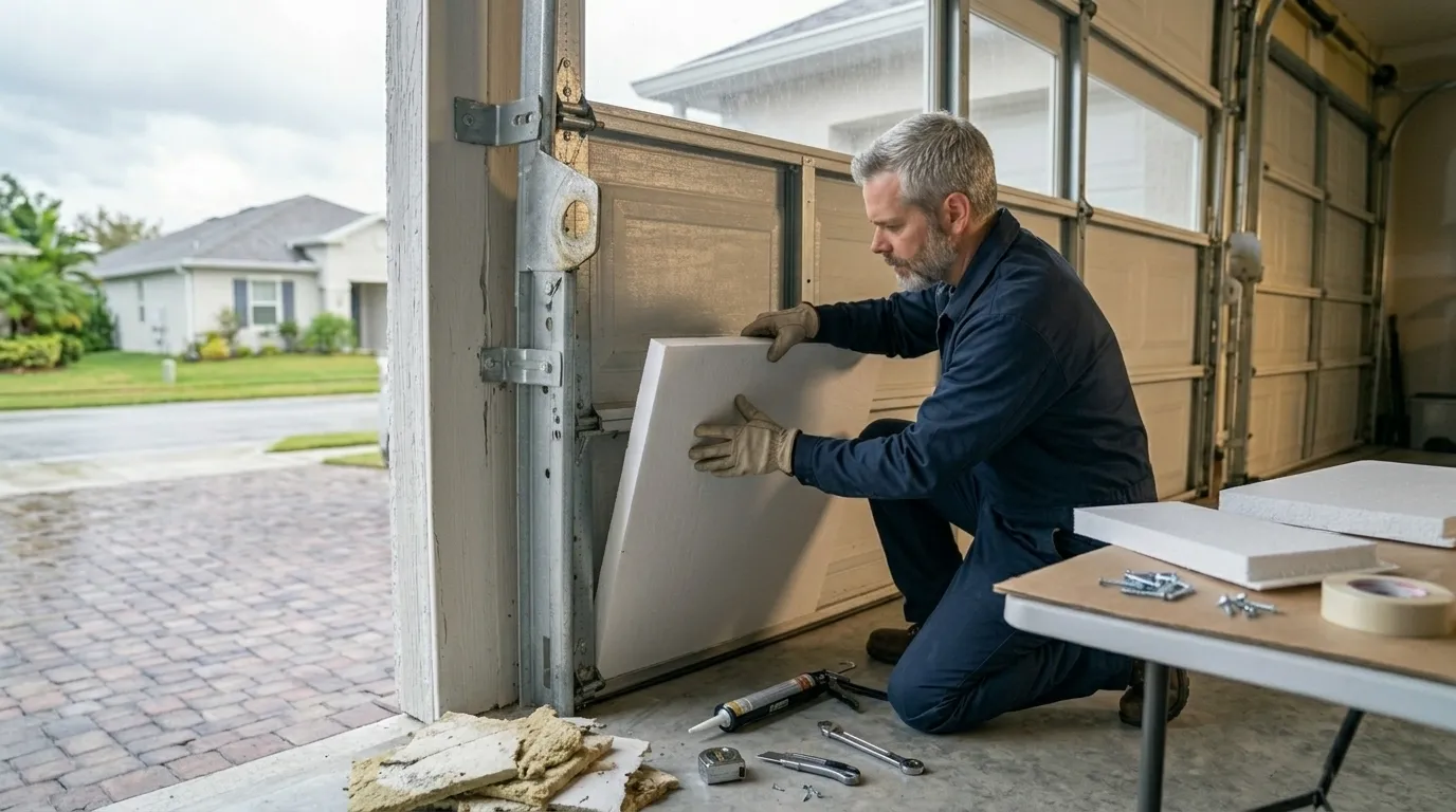 Repaired & tested - Matthews garage door service