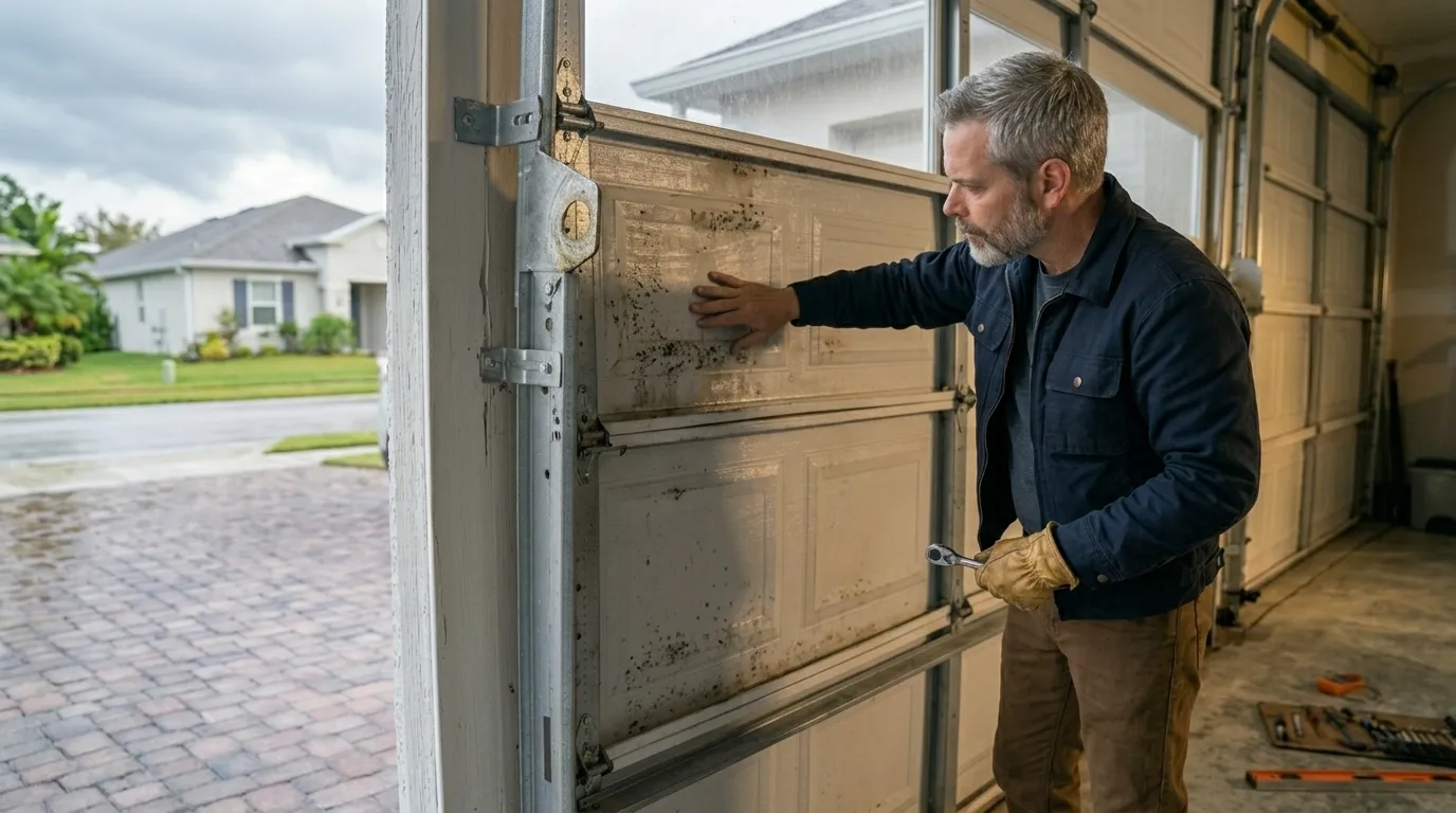 Repaired & tested - Matthews garage door service