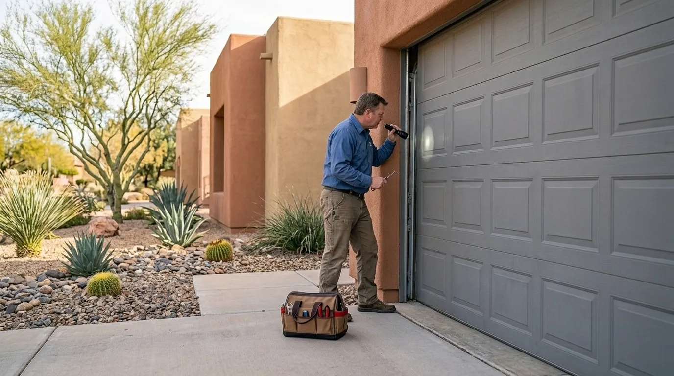 On-site diagnosis - Matthews garage door service
