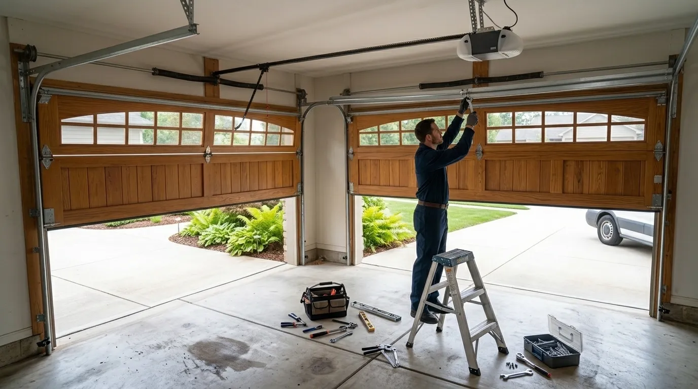 On-site diagnosis - Matthews garage door service