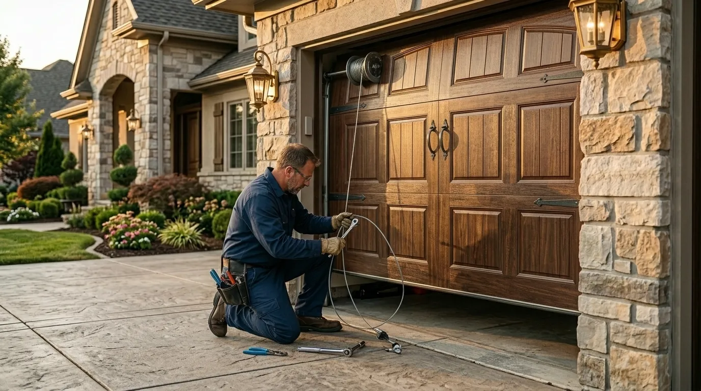 On-site diagnosis - Matthews garage door service