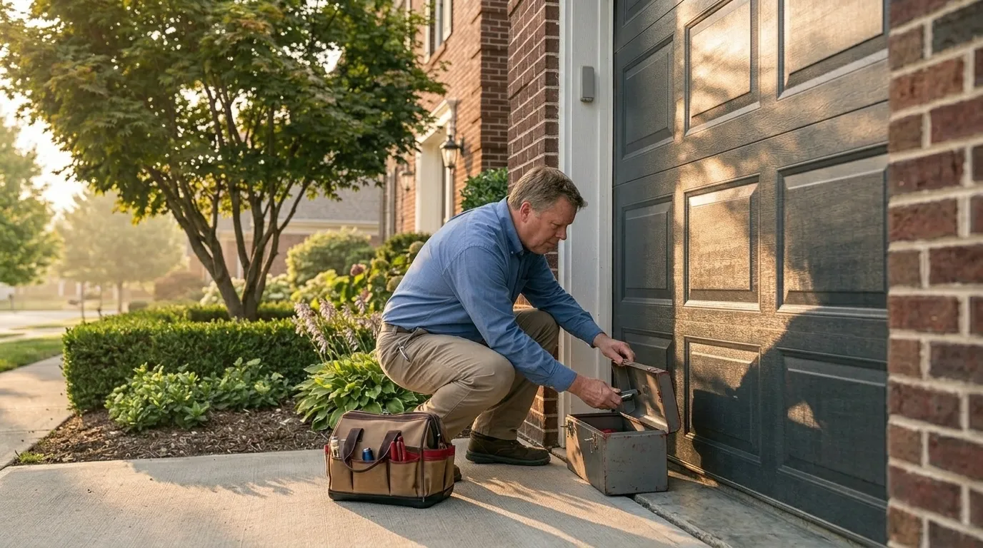 On-site diagnosis - Matthews garage door service