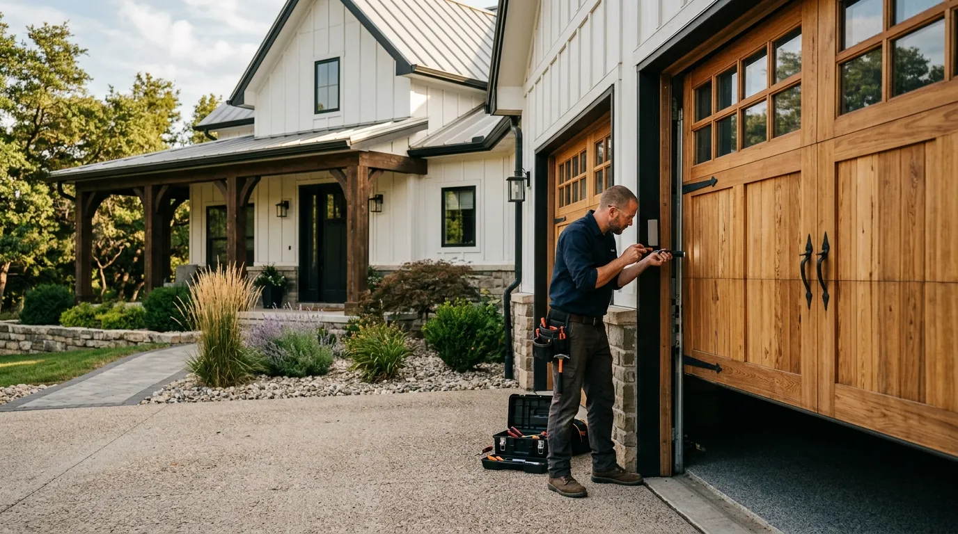 On-site diagnosis - Matthews garage door service