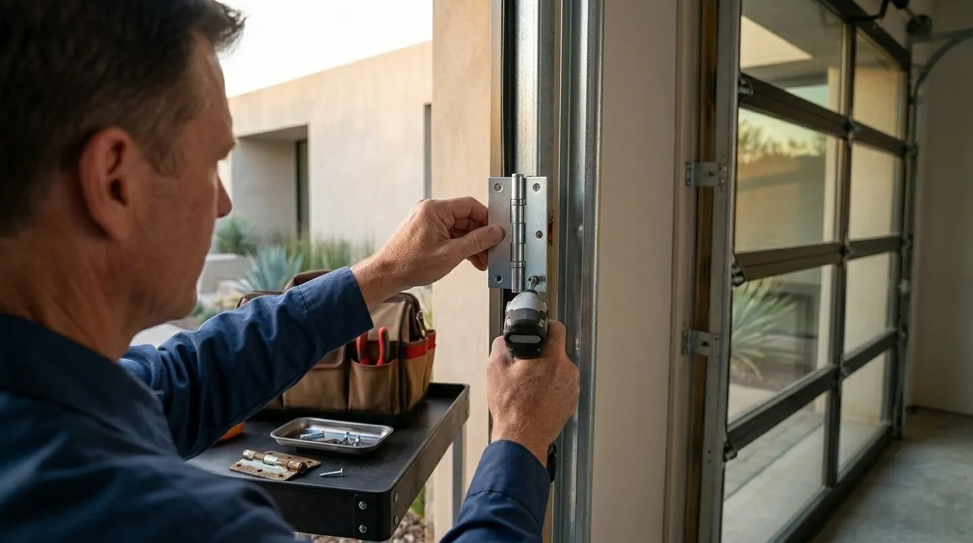 Why Garage Doors Go Off Track in Matthews Homes