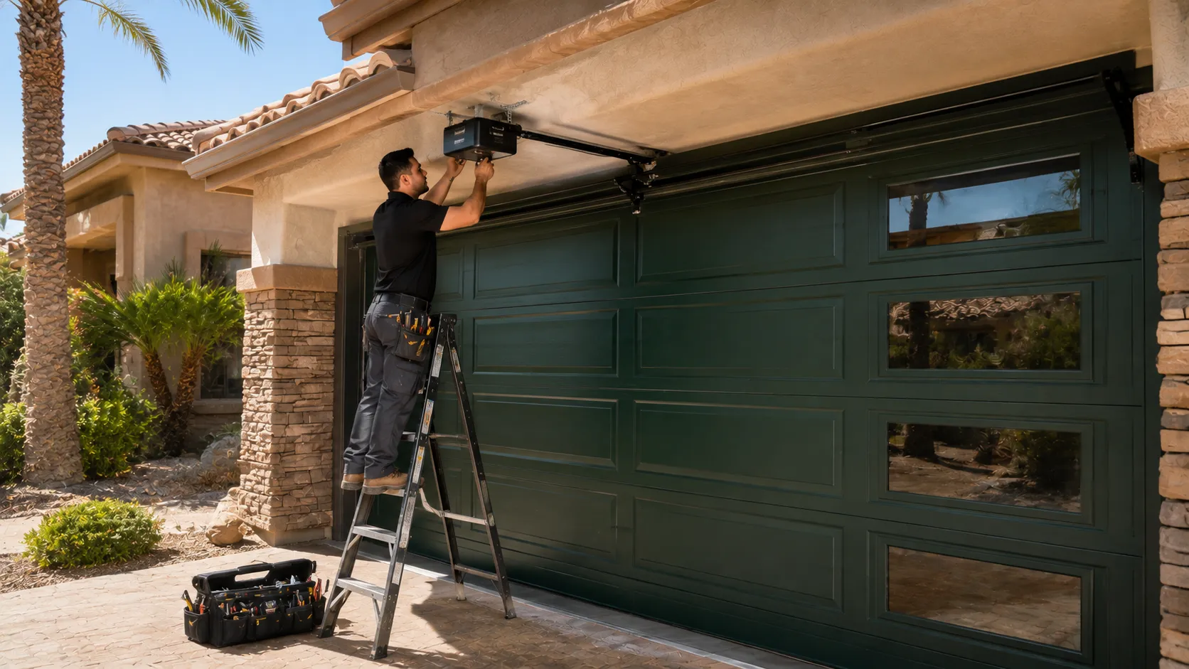 Tell us what’s wrong - Matthews garage door service