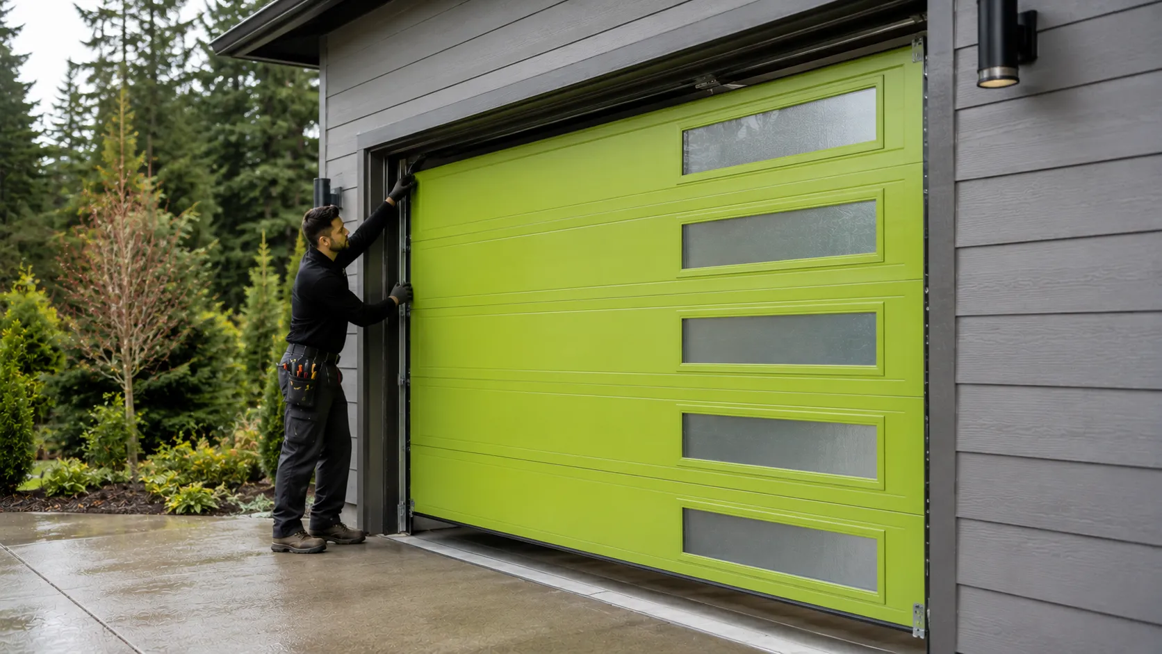 Garage Door Work in Lansdowne
