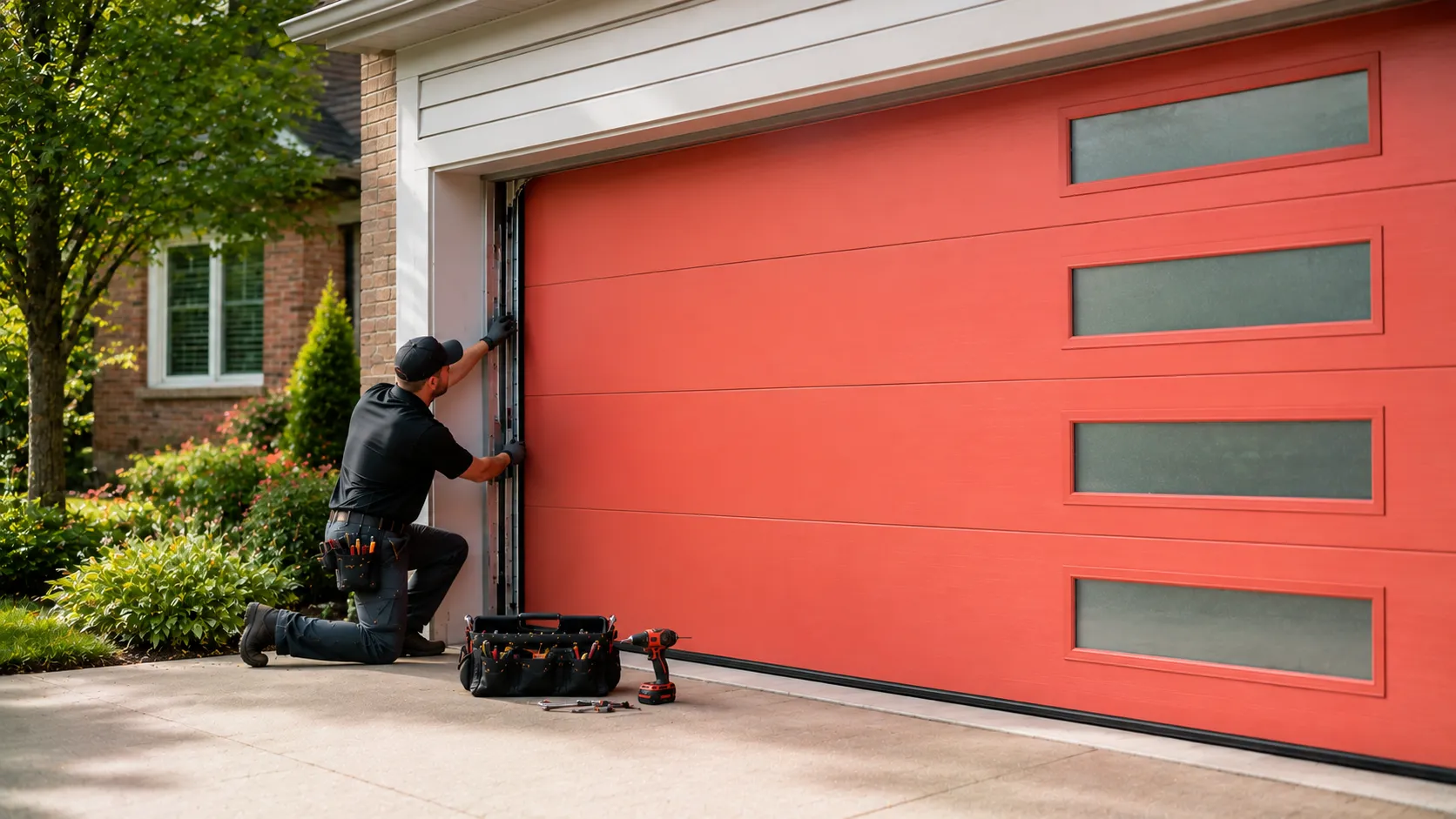Tell us what’s wrong - Matthews garage door service