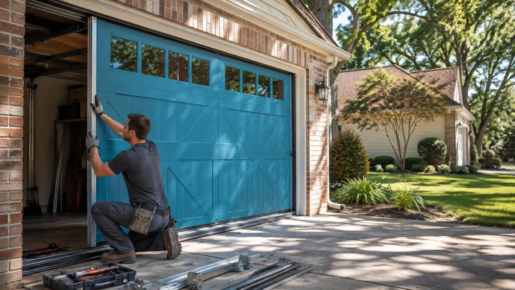 Tell us what’s wrong - Matthews garage door service